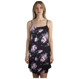 VANS BLACK & PINK FLORAL DRESS SZ.S EUC.